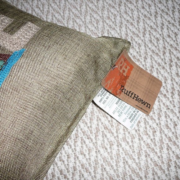 Ruff Hewn Home Decorative Pillow Mountain Theme  NWT - Picture 4 of 10
